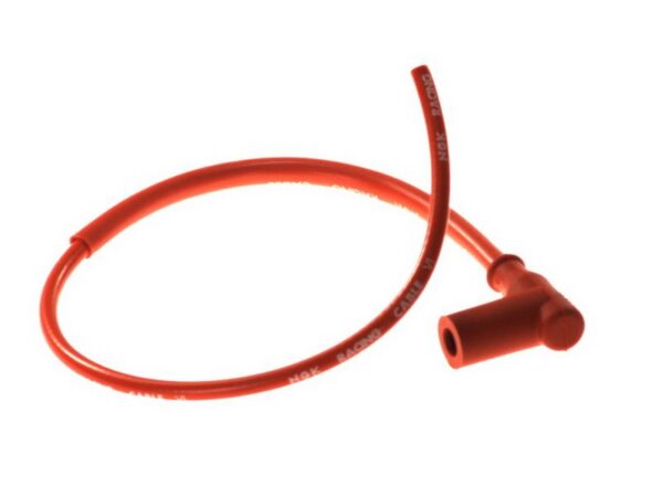 Fișă bujie NGK filet 10, lungime 50 cm, roșu, cauciuc, 14 mm