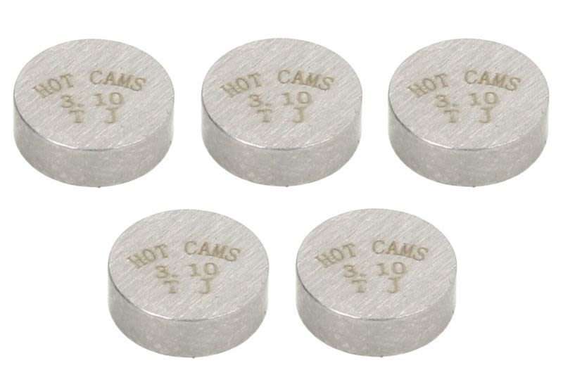 Set pastile reglaj joc supape 4 RIDE diametru 9,48 mm, tip motor 4T, grosime · Ø9,48 × 3,1 mm
