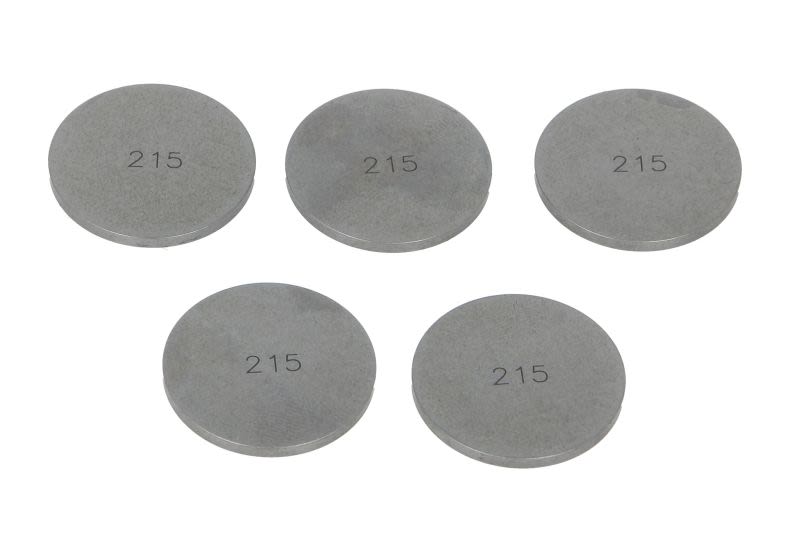 Set pastile reglaj joc supape TOURMAX oțel, · Ø29,5 × 2,15 mm