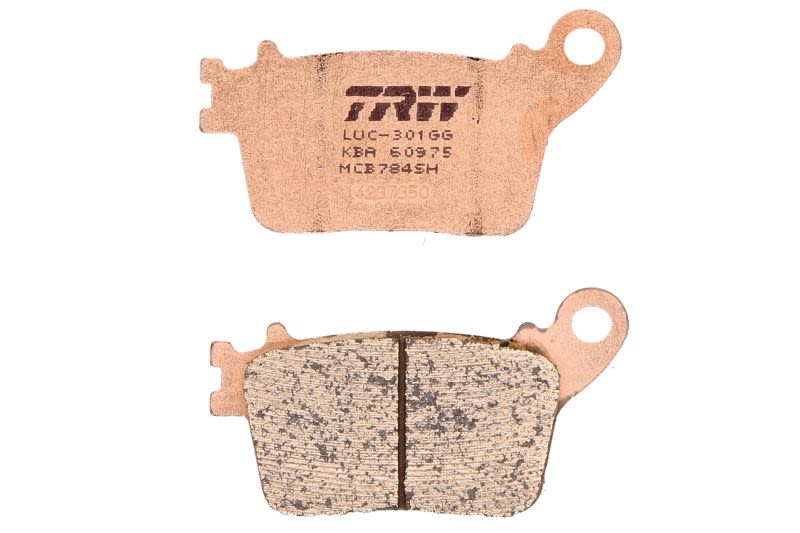Set plăcuțe frână disc TRW înălțime 41,7 mm, lungime 77,2 mm, SH, spate