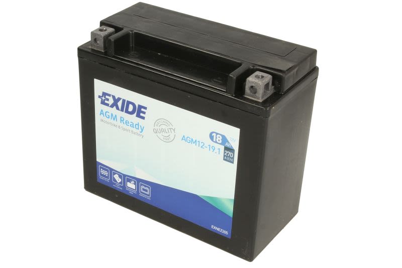 Baterie pornire EXIDE 18,0 Ah, înălțime 155,0 mm, lungime 175,0 mm, lățime 87,0 mm