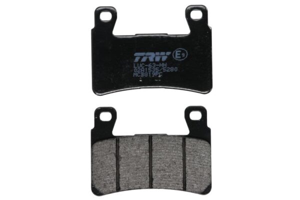 Set plăcuțe frână disc TRW înălțime 55,2 mm, lungime 74,5 mm, PC, față