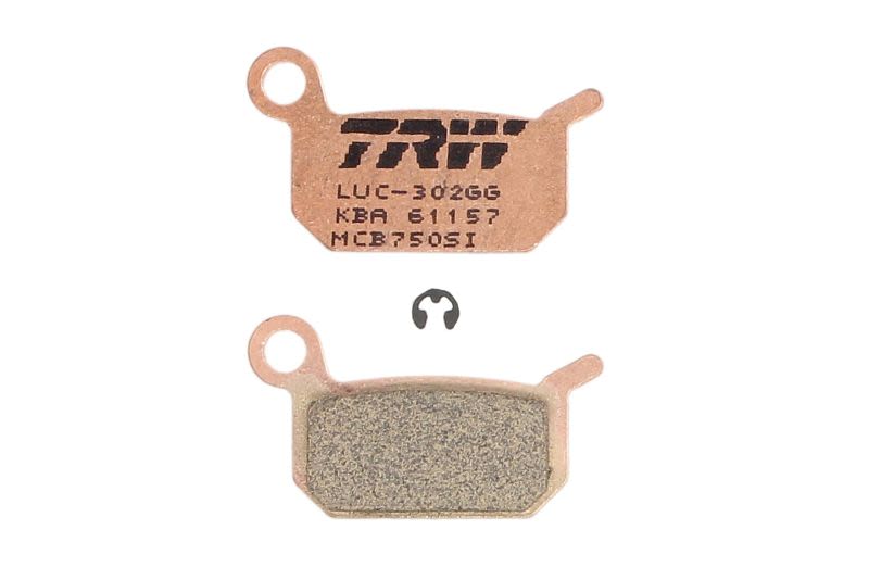 Set plăcuțe frână disc TRW înălțime 25,0 mm, lungime 43,3 mm, SI, față