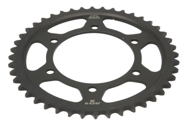 Foaie lanț JT diametru 10,5 mm, diametru 110,0 mm, culoare negru, material Oțel