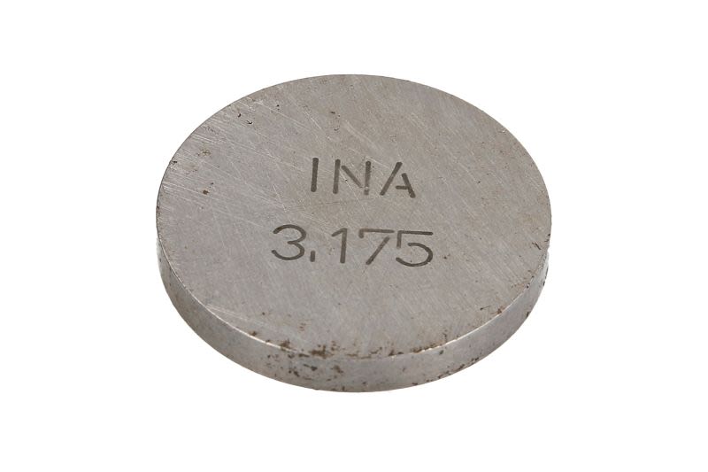 Set pastile reglaj joc supape 4 RIDE · Ø25 × 3,175 mm
