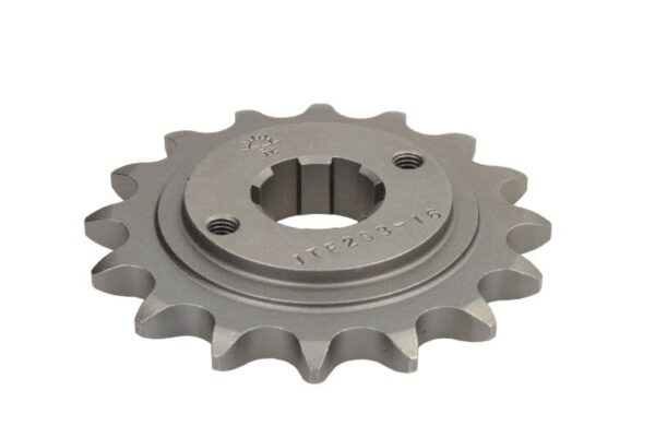 Pinion lanț JT față, lanț 525, 16 dinți, oțel pentru HONDA NV, VT, XL; HUSQVARNA TE 310/600 1987-2010