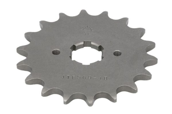 Pinion lanț JT față, lanț 520, 18 dinți, oțel pentru KAWASAKI KDX, KL, KLX, KV, KX, KXF, KZ, Z