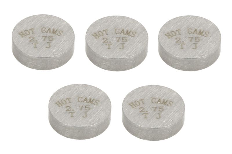 Set pastile reglaj joc supape 4 RIDE diametru 9,48 mm, tip motor 4T, grosime · Ø9,48 × 2,75 mm
