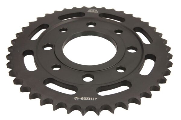 Foaie lanț JT diametru 58,0 mm, material Oțel, tip lanț 428, distanță între găurile de montaj 90,0 mm