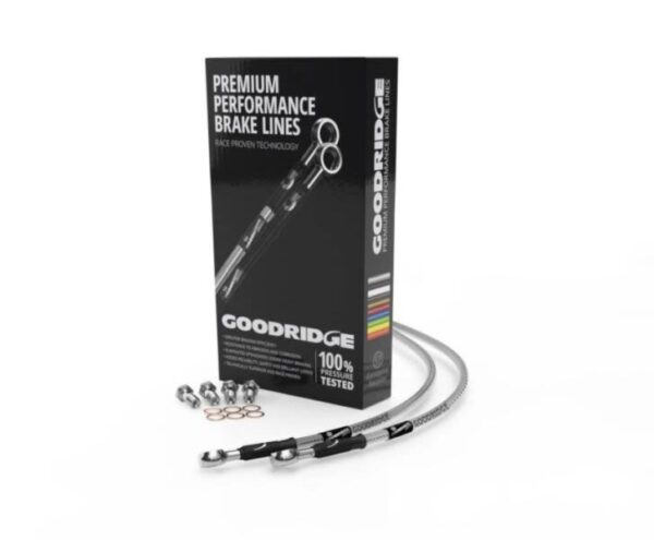Conductă frână împletită GOODRIDGE față pentru YAMAHA XV 535 1988-2003