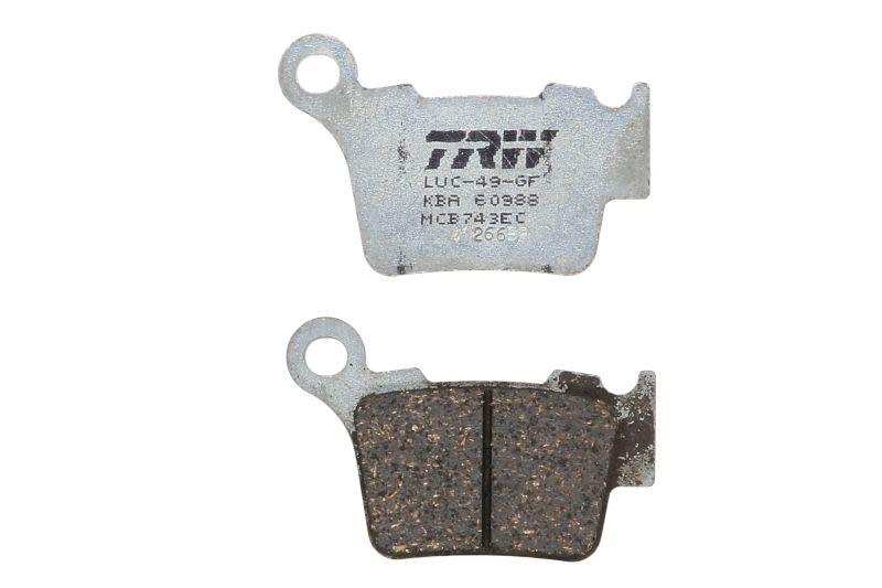 Set plăcuțe frână disc TRW înălțime 41,8 mm, lungime 64,0 mm, EC, față