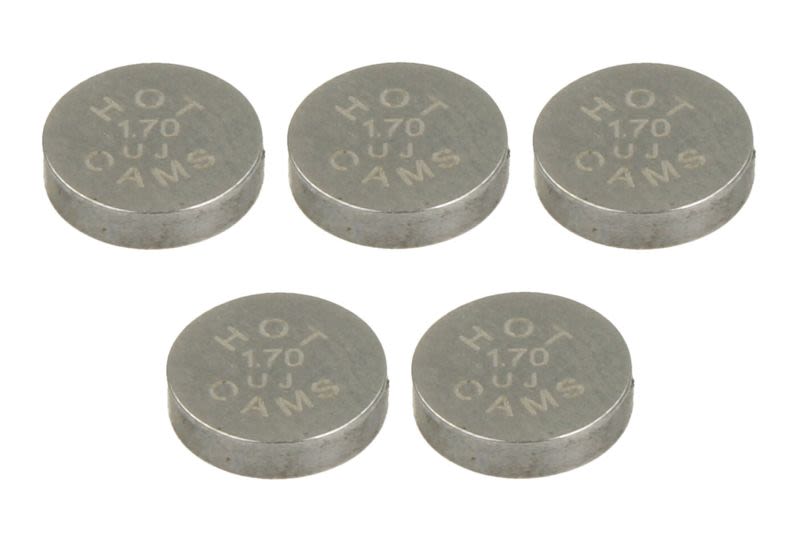 Set pastile reglaj joc supape 4 RIDE diametru 7,48 mm, tip motor 4T, grosime · Ø7,48 × 1,7 mm