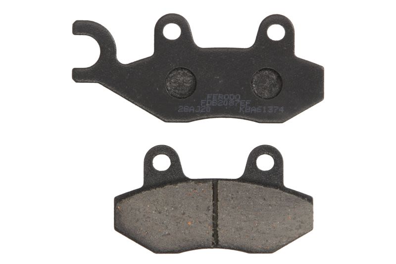 Set plăcuțe frână disc FERODO înălțime 42,2 mm, înălțime 2 42,2 mm, lungime 76,5 mm, lungime 2 76,5 mm