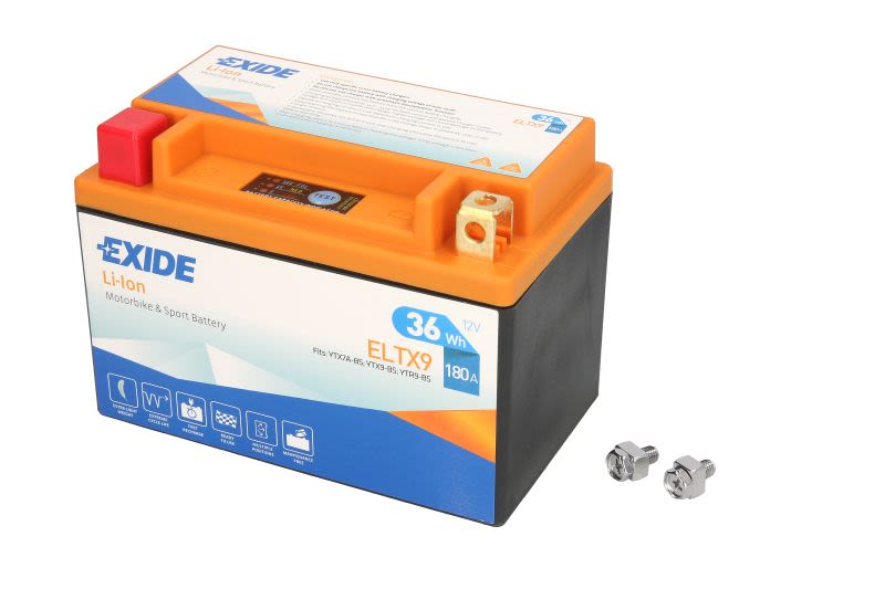 Baterie pornire EXIDE 3,0 Ah, înălțime 105,0 mm, lungime 150,0 mm, lățime 90,0 mm