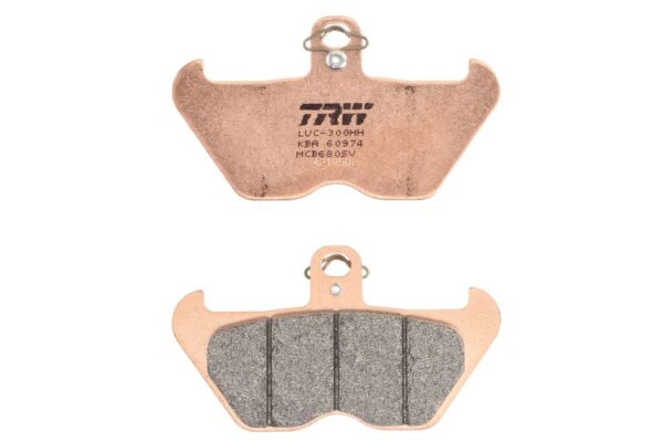 Set plăcuțe frână disc TRW înălțime 56,1 mm, lungime 100,0 mm, SV, față