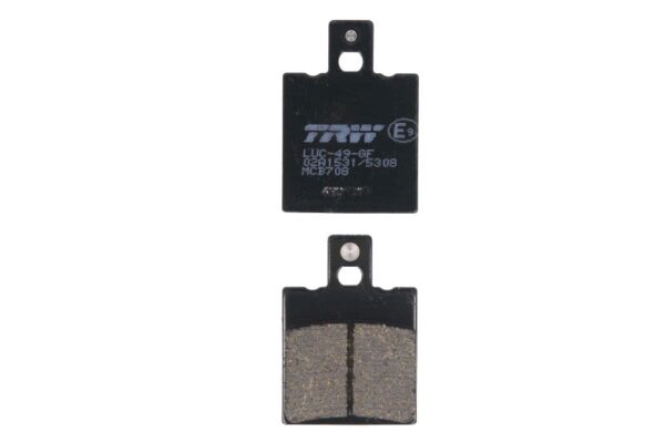 Set plăcuțe frână disc TRW înălțime 56,2 mm, lungime 39,9 mm, față, material Organic