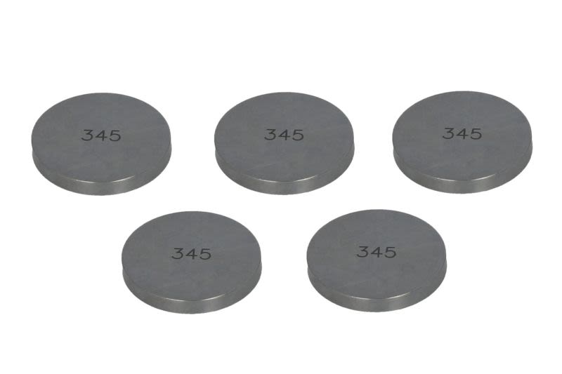 Set pastile reglaj joc supape TOURMAX · Ø25 × 3,45 mm