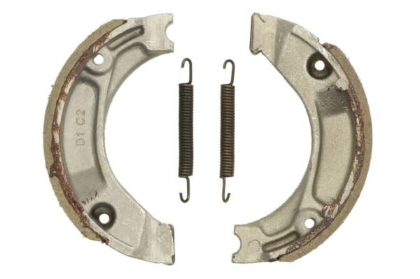 Set saboti frână FERODO spate, 110 × 25 mm pentru HONDA CLR, CR, CRF, MBX, MCX, MT, MTX, XL, XR 50-600 1980-2007