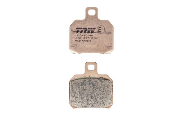 Set plăcuțe frână disc TRW înălțime 54,5 mm, lungime 49,23 mm, SH, spate