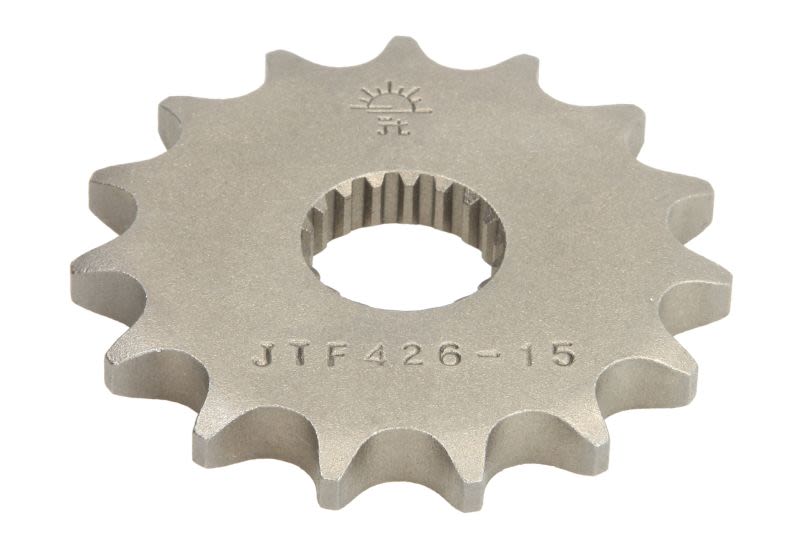 Pinion lanț JT față, lanț 428, 15 dinți, oțel