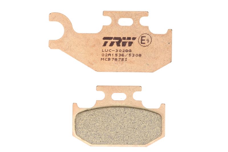 Set plăcuțe frână disc TRW înălțime 40,7 mm, lungime 62,0 mm, SI, față