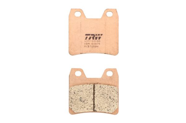 Set plăcuțe frână disc TRW înălțime 59,33 mm, lungime 63,2 mm, SH, spate