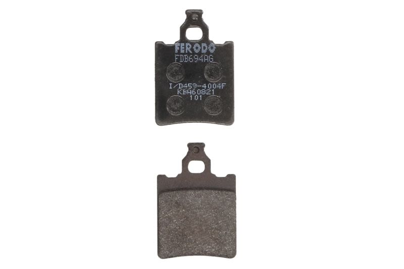 Set plăcuțe frână disc FERODO înălțime 51,7 mm, lungime 35,3 mm, AG, spate