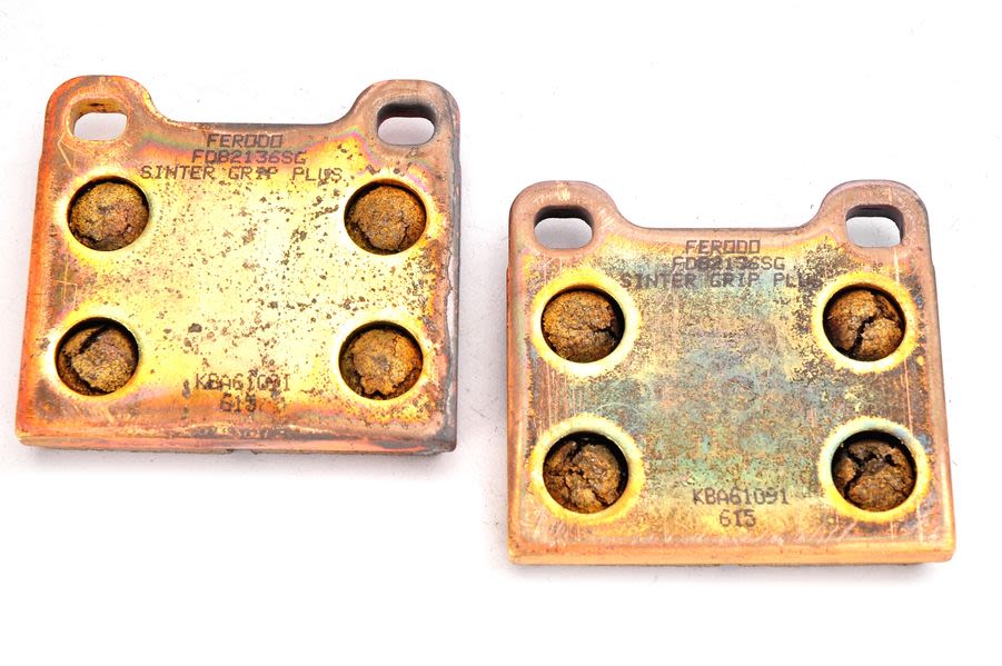 Set plăcuțe frână disc FERODO spate, sinterizat SG, 56,6 × 61,8 × 11,5 mm