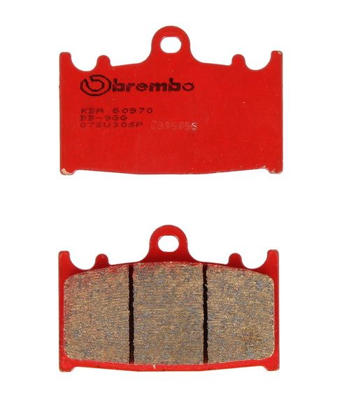 Set plăcuțe frână disc BREMBO înălțime 46,2 mm, lungime 69,5 mm, lățime 69,5 mm, SP