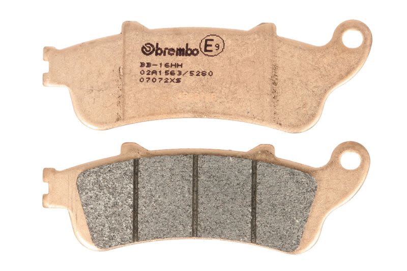 Set plăcuțe frână disc BREMBO înălțime 40,1 mm, lungime 115,0 mm, lățime 115,0 mm, XS