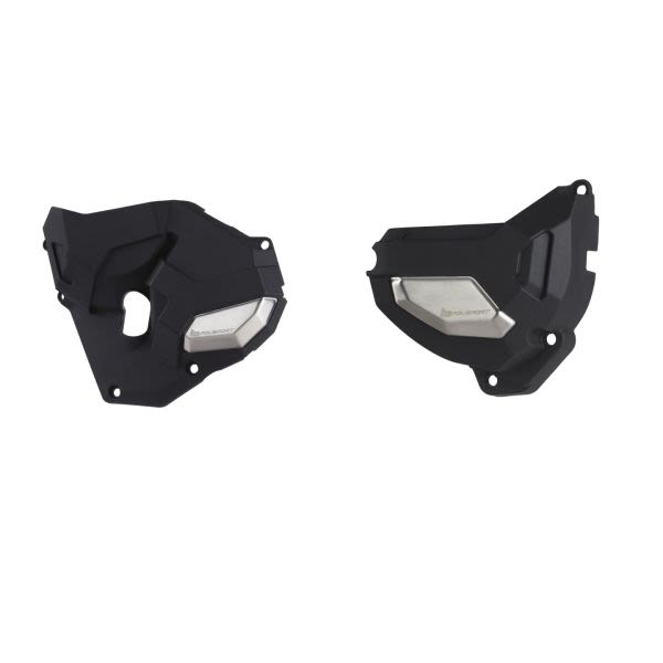 Capac carcasa ambreiaj POLISPORT negru pentru HONDA CB, CBR 650 2014-2020