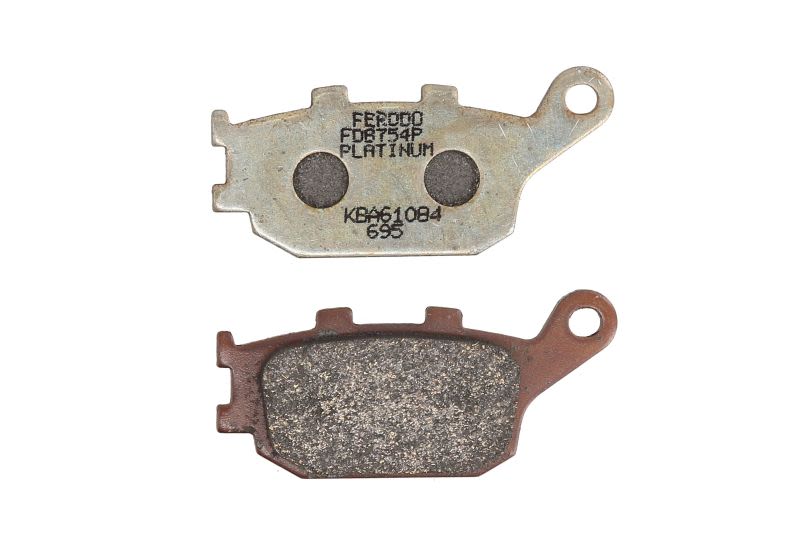 Set plăcuțe frână disc FERODO înălțime 40,2 mm, lungime 86,1 mm, față, material Platină