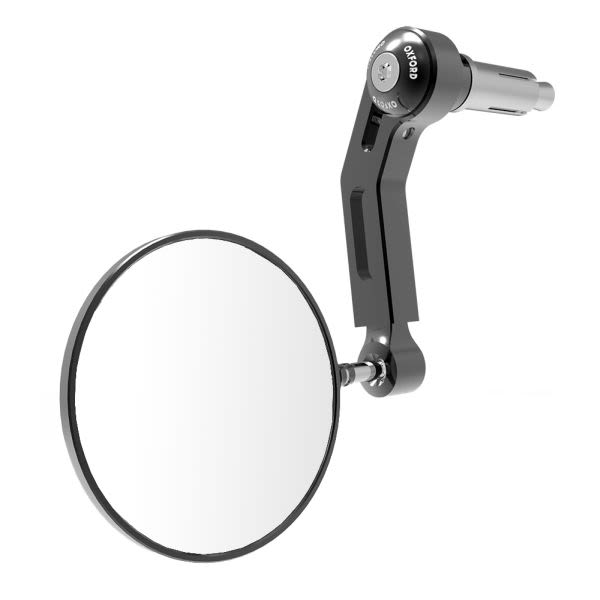 Sistem oglinzi OXFORD negru, 22,2 mm