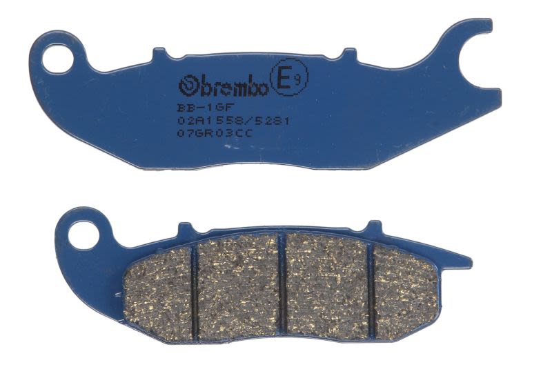 Set plăcuțe frână disc BREMBO înălțime 32,7 mm, lungime 98,1 mm, lățime 110,77 mm, CC