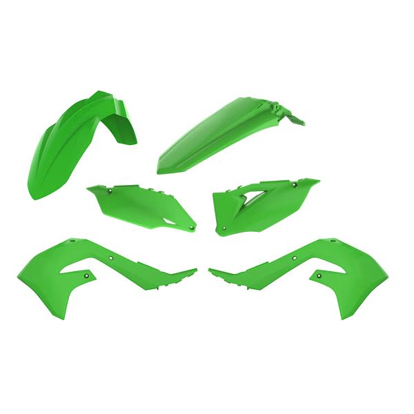 Kituri plastice CEMOTO verde pentru KAWASAKI KX 250/450 2019-2022