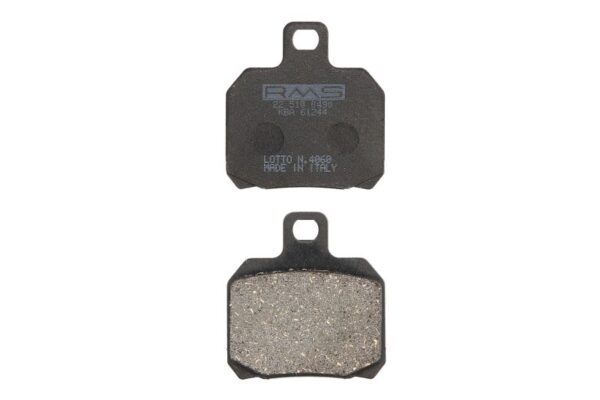 Set plăcuțe frână disc RMS înălțime 54,0 mm, lungime 51,0 mm, față, material Organic