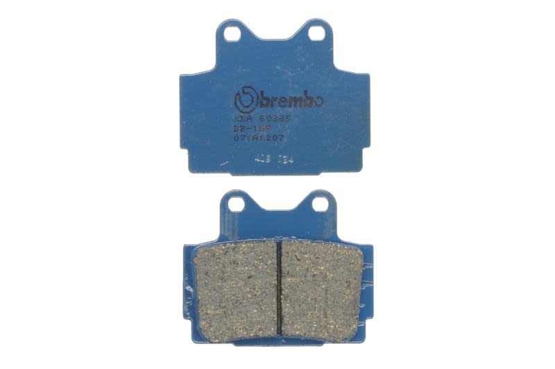 Set plăcuțe frână disc BREMBO înălțime 55,9 mm, lungime 67,8 mm, lățime 67,8 mm, față