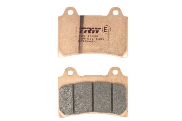 Set plăcuțe frână disc TRW înălțime 53,9 mm, lungime 74,3 mm, SV, față