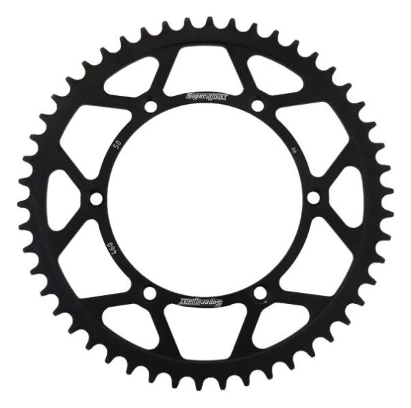 Foaie lanț SUPERSPROX spate, lanț 520, 50 dinți, oțel pentru KAWASAKI KDX, KH, KLX, KX; SUZUKI RM-Z 100-650 1983-2021