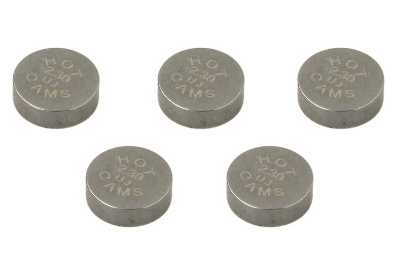 Set pastile reglaj joc supape 4 RIDE diametru 7,48 mm, tip motor 4T, grosime · Ø7,48 × 2,3 mm