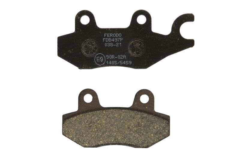 Set plăcuțe frână disc FERODO înălțime 42,2 mm, înălțime 2 42,2 mm, lungime 96,8 mm, lungime 2 76,5 mm