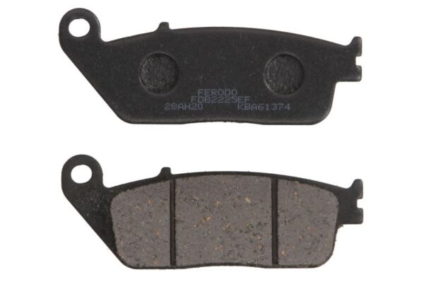 Set plăcuțe frână disc FERODO înălțime 39,0 mm, lungime 102,1 mm, lățime 102,1 mm, EF