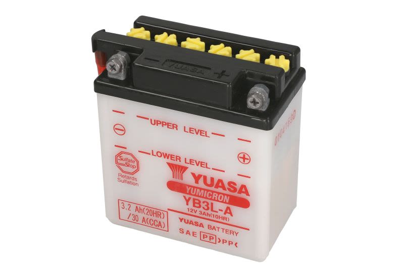 Baterie pornire YUASA 99 × 57 × 111 mm, 12 V, 3 Ah, 30 A, 0,24 l, YB3L-A