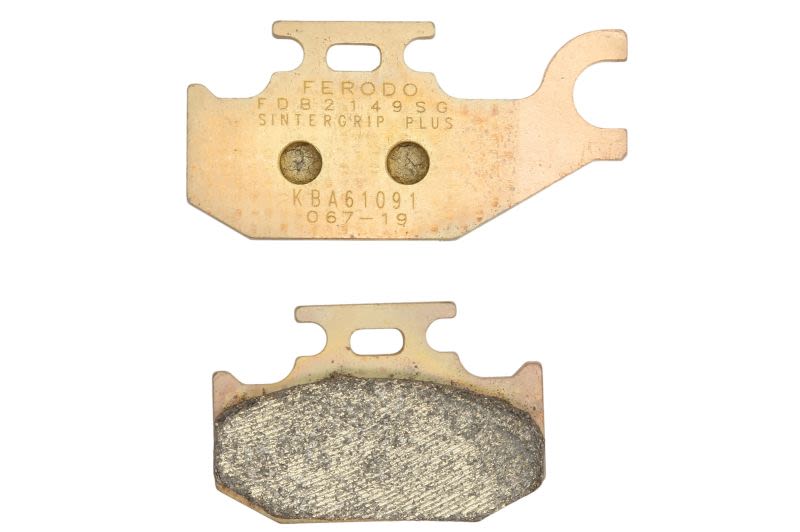 Set plăcuțe frână disc FERODO înălțime 40,9 mm, înălțime 2 40,9 mm, lungime 82,2 mm, lungime 2 62,1 mm
