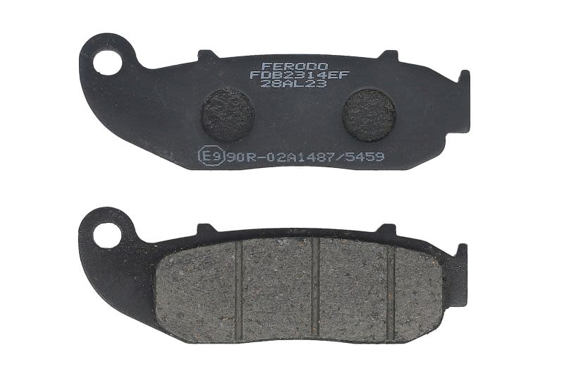 Set plăcuțe frână disc FERODO față, organic, utilizare stradă, 33,1 × 94,1 × 8 mm