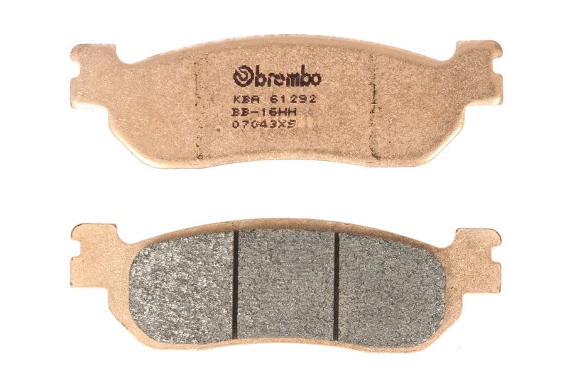 Set plăcuțe frână disc BREMBO înălțime 31,0 mm, lungime 99,6 mm, lățime 99,6 mm, XS