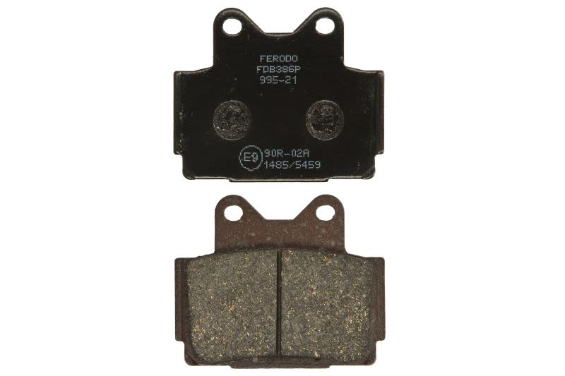 Set plăcuțe frână disc FERODO înălțime 56,0 mm, lungime 66,0 mm, față, material Platină