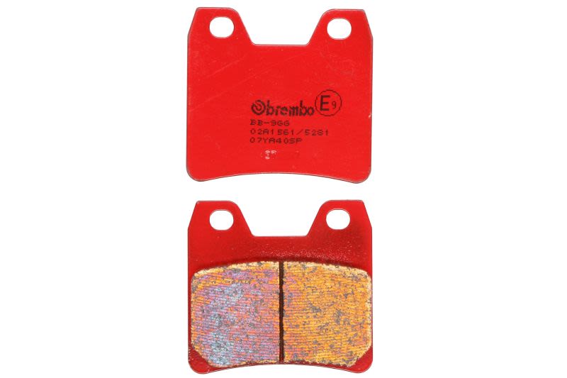 Set plăcuțe frână disc BREMBO înălțime 59,3 mm, lungime 63,2 mm, lățime 63,2 mm, SP