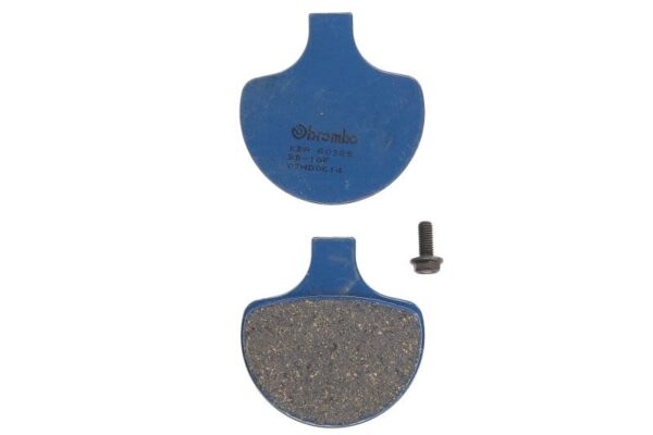 Set plăcuțe frână disc BREMBO înălțime 61,5 mm, lungime 59,3 mm, lățime 59,3 mm, 14
