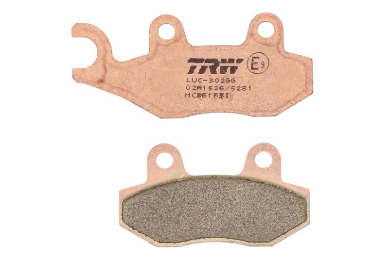 Set plăcuțe frână disc TRW înălțime 41,9 mm, lungime 76,9 mm, SI, față